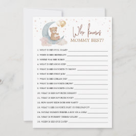 Over the Moon Wie kent mama Beste Spel Kaart