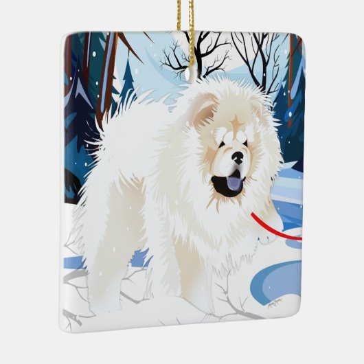 OVER THE RIVER Cream Chow 2023 Ornament (Rechts)