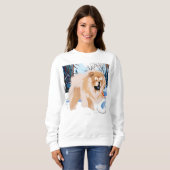 OVER THE RIVER Red Chow shirten alle stijlen Trui (Voorkant volledig)