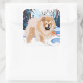 OVER THE RIVER Red Chow stickers 2 maten (Tas)