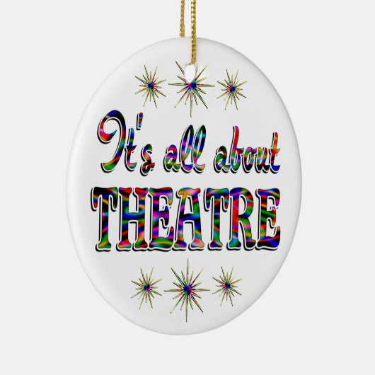 Over theater keramisch ornament (Rechts)