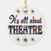 Over theater keramisch ornament (Voorkant)