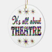 Over theater keramisch ornament (Links)