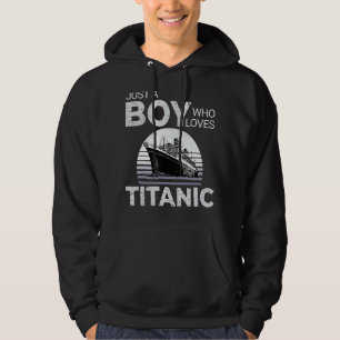 Over Titanic Ship History Sinking Rescue Boy Love Hoodie