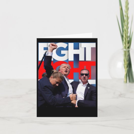 Over Trump Strijd voor Amerika Trump Undefeable 1 Kaart (Voorkant)