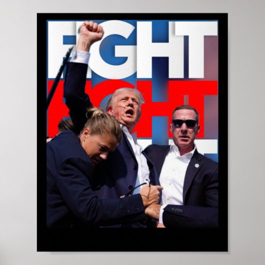 Over Trump Strijd voor Amerika Trump Undefeable 1 Poster (Voorkant)