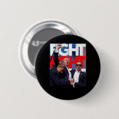 Over Trump Strijd voor Amerika Trump Undefeable 1 Ronde Button 5,7 Cm (Voorkant /achterkant)