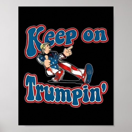 over Trump voor President 2024 Poster (Voorkant)