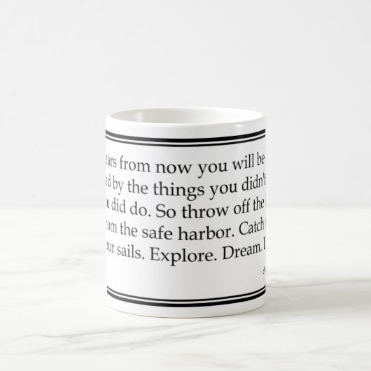 "Over twintig jaar..." Mok (Center)