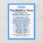 Over Utah Briefkaart (Voorkant)