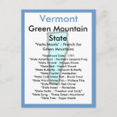 Over Vermont Briefkaart (Voorkant)