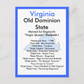 Over Virginia Briefkaart (Voorkant)