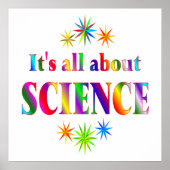 Over wetenschap poster (Voorkant)