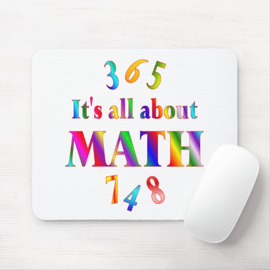 Over Wiskunde Muismat (Met muis)