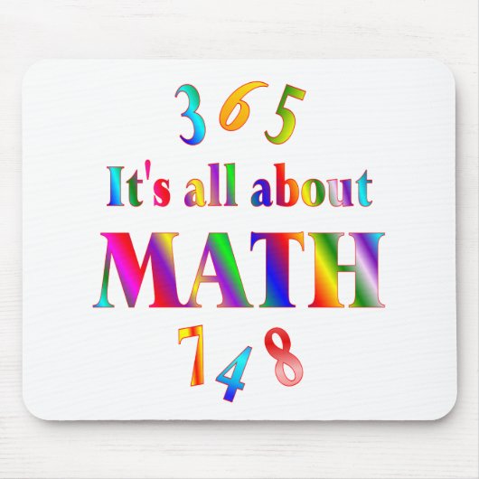 Over Wiskunde Muismat (Voorkant)