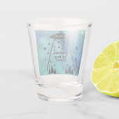 Overal behalve hier Alien Shot Glas (Achterkant)