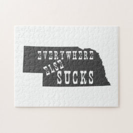 Overal Else Sucks Nebraska Legpuzzel