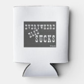 Overal Else Sucks Wyoming Blikjeskoeler (Voorkant)