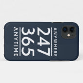 Overal en altijd Case-Mate iPhone case (Achterkant (horizontaal))