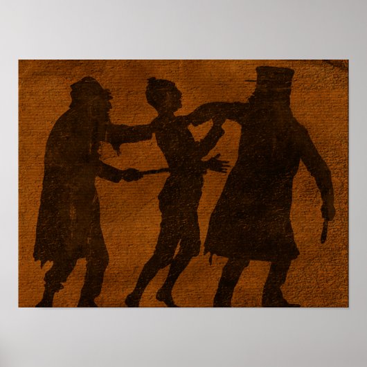 Overal geweld poster (Voorkant)