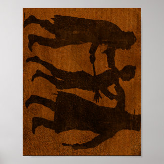 Overal geweld poster