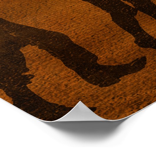 Overal geweld poster (Hoek)