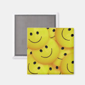 Overal gezichten magneet (Voorkant / Achterkant)