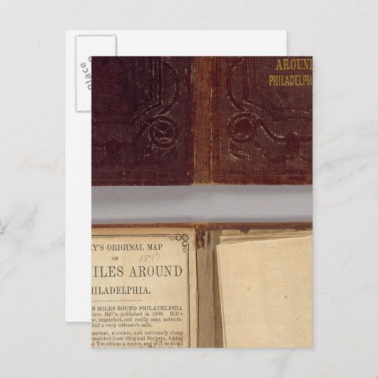 Overal in de stad Philadelphia Briefkaart (Voorkant / Achterkant)