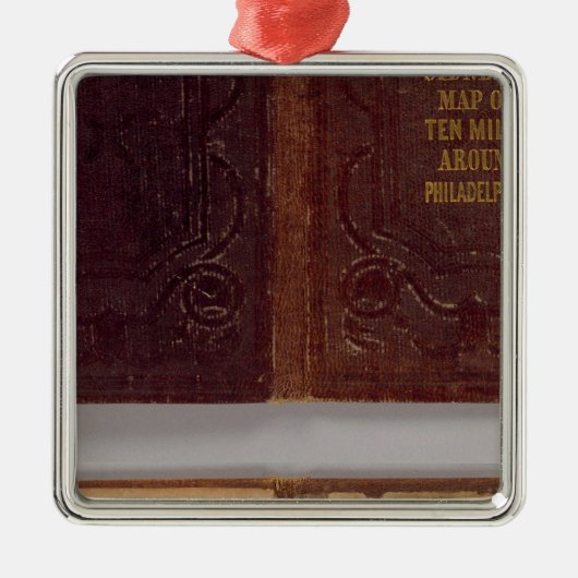 Overal in de stad Philadelphia Metalen Ornament (Voorkant)