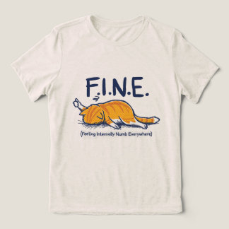 Overal Intern Gevoelloos Tri-Blend Shirt