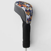 Overal Katten Kattenpersoon Golfheadcover (Schuin)