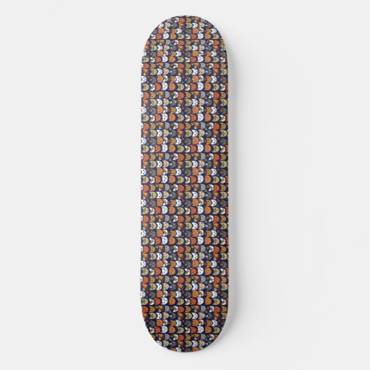 Overal Katten Kattenpersoon Persoonlijk Skateboard (Voorkant)