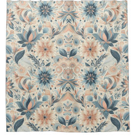 Overal licht patroon douchegordijn