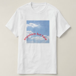 overal maar hier t-shirt