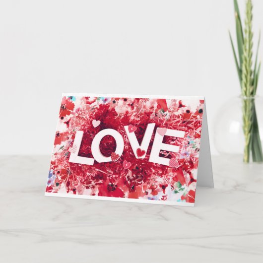 OVERAL MET 'LIEFDE' TWEEDE DAG WISSEN KAART (Voorkant)