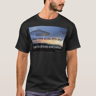 Overal naar drones t-shirt
