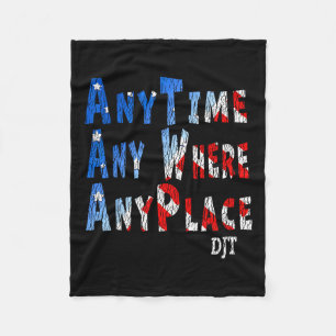Overal Overal Donald Trump 2024 Quote 1 Fleece Deken