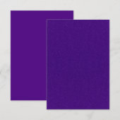 Overal paarse glitters responskaart – Aanpassen RSVP Kaartje (Voorkant / Achterkant)