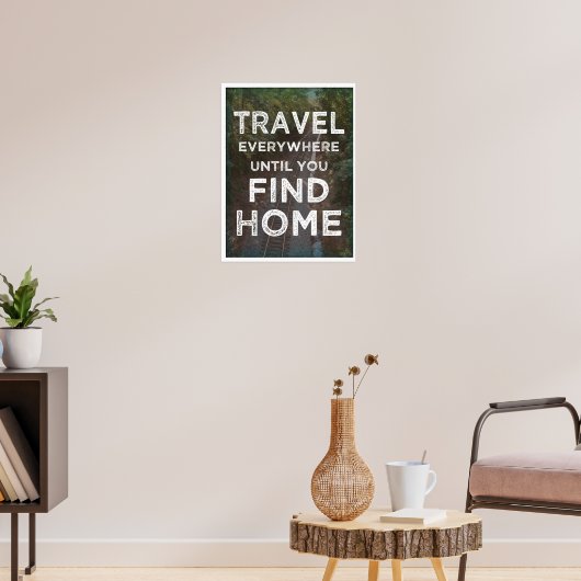 Overal Reizen Poster (Woonkamer 3)