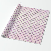 Overal sterren cadeaupapier (Uitgerold)
