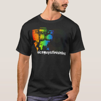 overal ter wereld mannen t-shirt