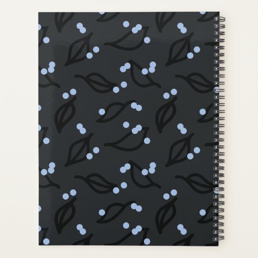 Overal verspreid - Houtskool Planner (Achterkant)