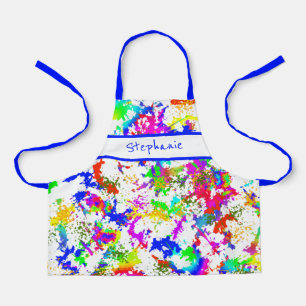 Overal verven schort