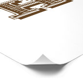 Overal waar deze loop Racer kan Roam Barrel Racing Perfect Poster (Hoek)