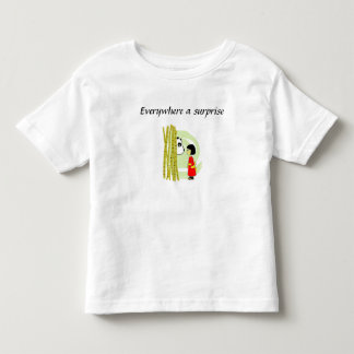 Overal waar een verrassing kinder shirts