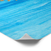 Overal waar het leven je plant, bloei met genade. poster (Hoek)