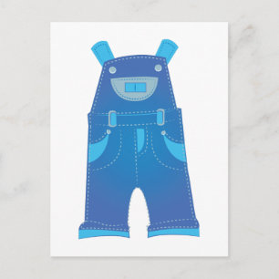 Overalls Briefkaart
