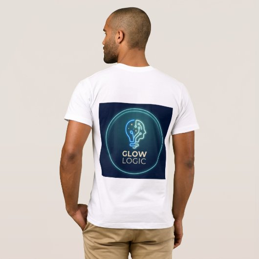 Overanalyseren T-shirt (Achterkant volledig)