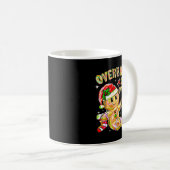 Overbaked And Over It Xmas Cookies Baking Gingerbr Koffiemok (Voorkant rechts)