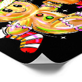 Overbaked And Over It Xmas Cookies Baking Gingerbr Poster (Hoek)